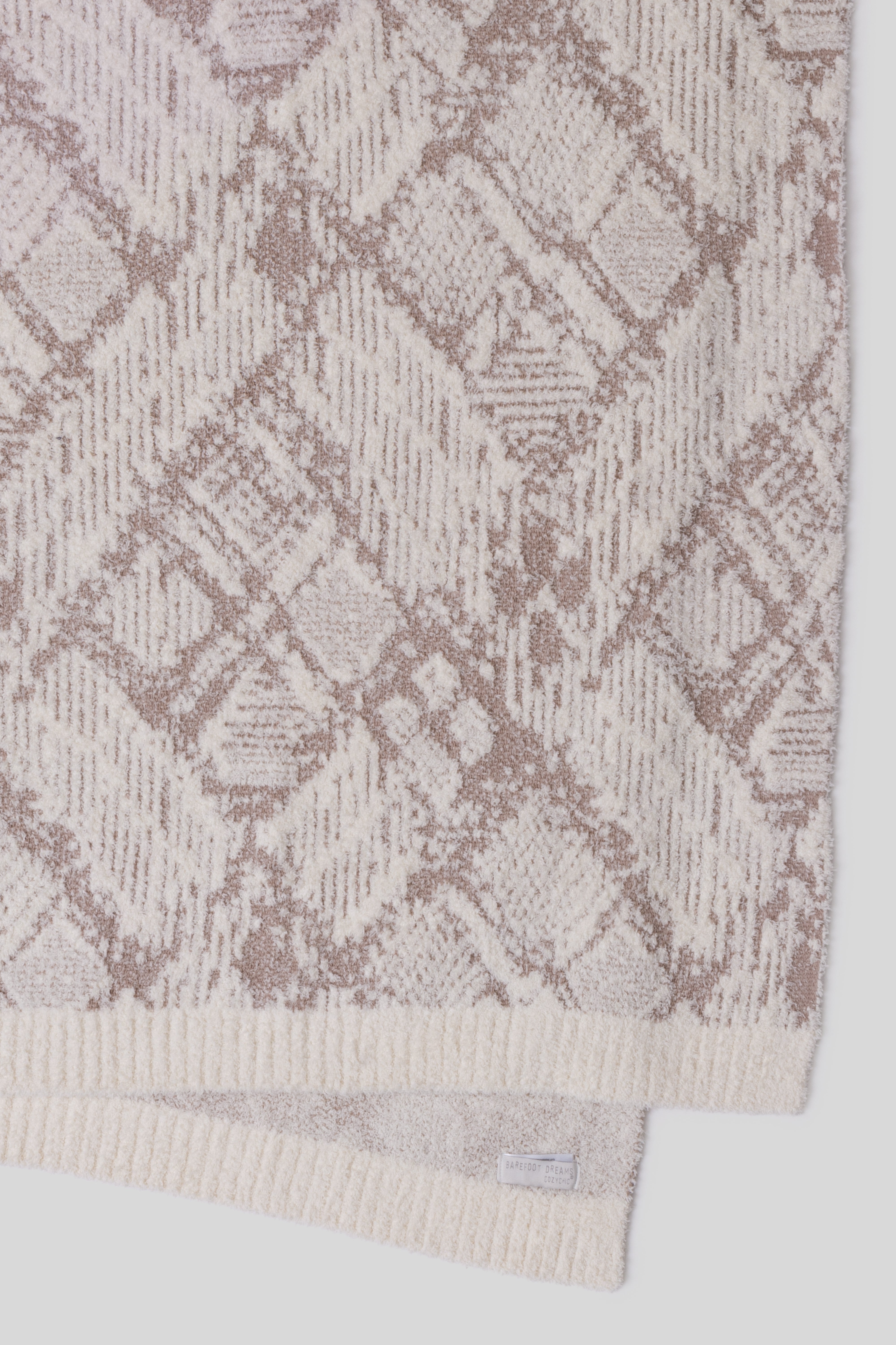 Barefoot Dreams CozyChic Cotton Graphic Texture Throw - Thumbnail 3