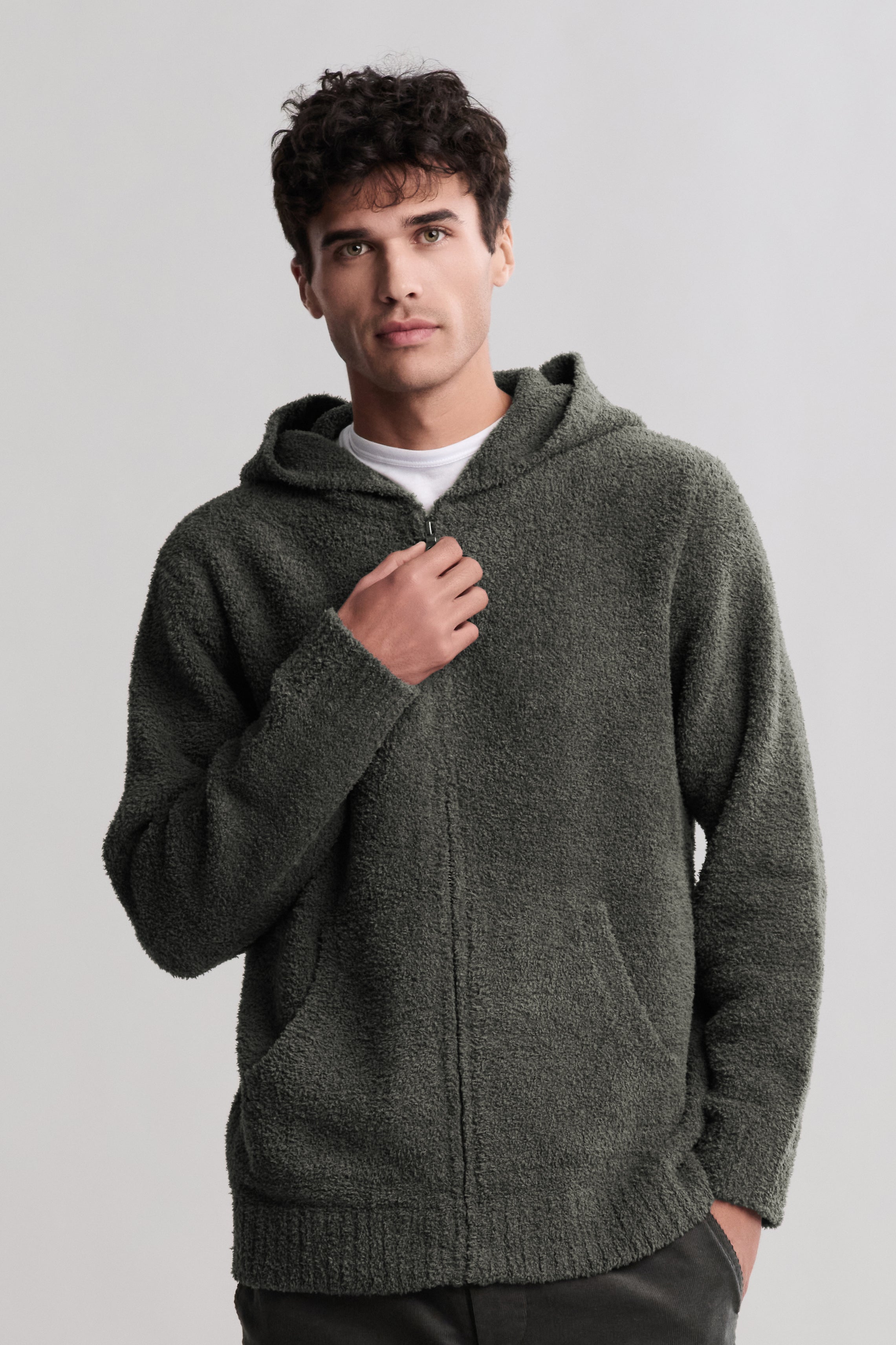 CozyChic® Zip Up Hoodie | Barefoot Dreams®