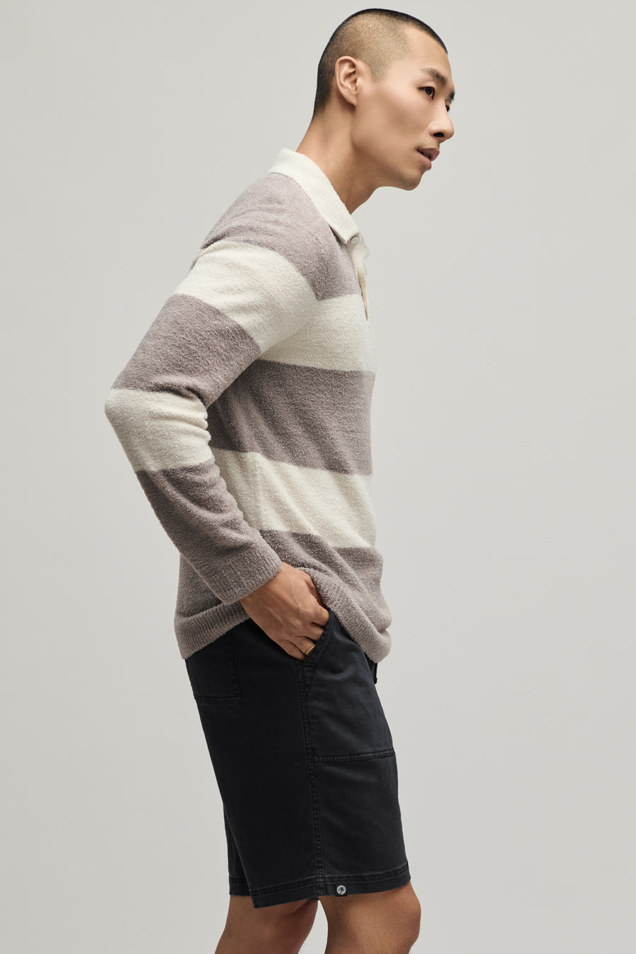 CozyChic Lite® Rugby Sweater