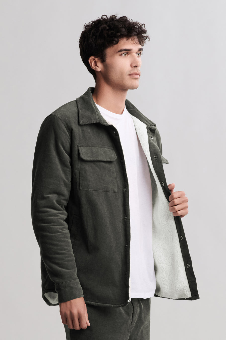 Malibu Collection® Men's Corduroy Shirt Jacket