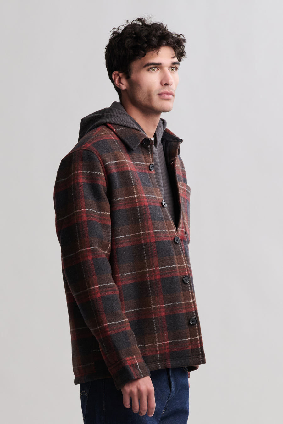 Men's Plaid Shacket