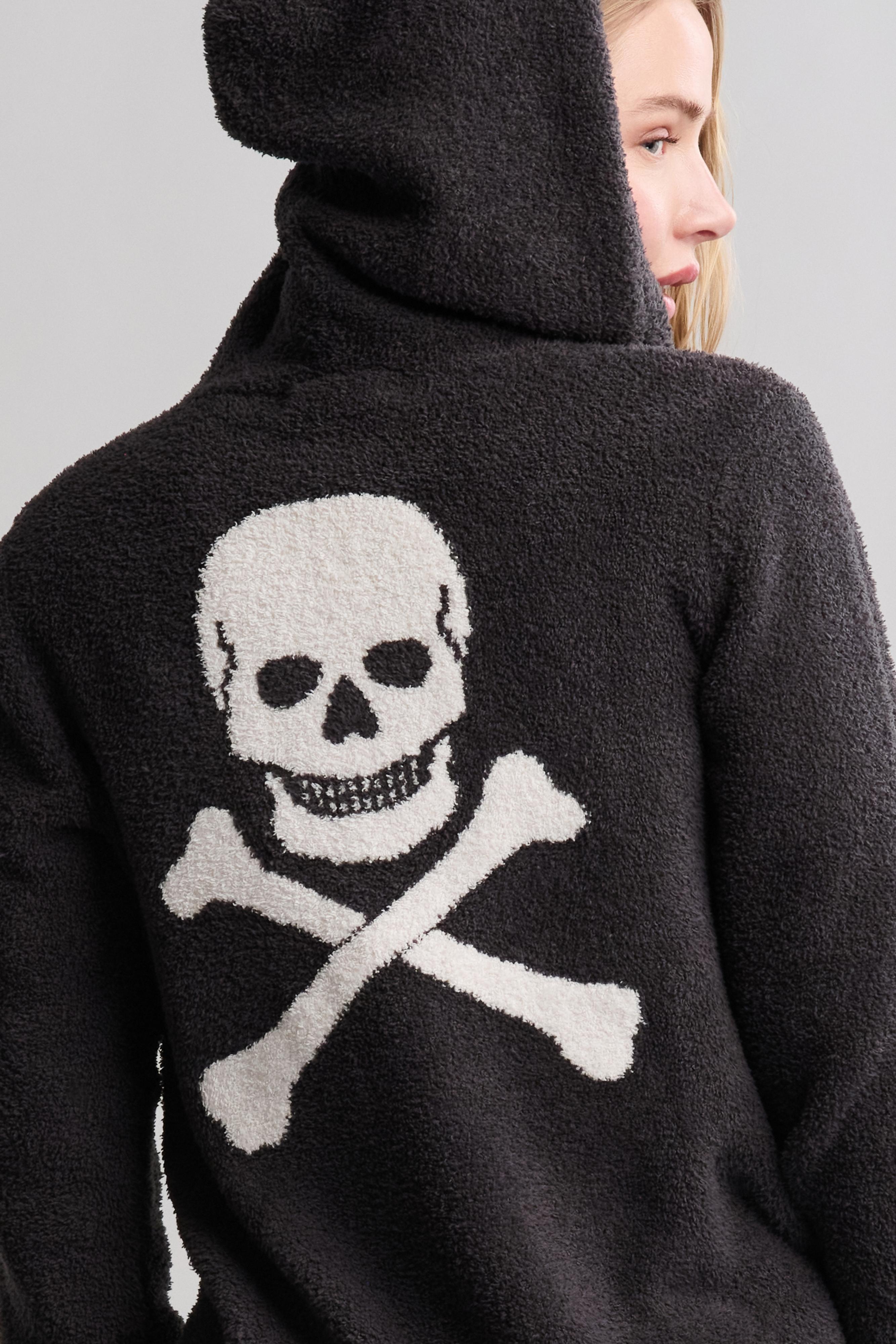 Skull Hoodie Barefoot Dreams Cozychic Hoodie CozyChic® Unisex
