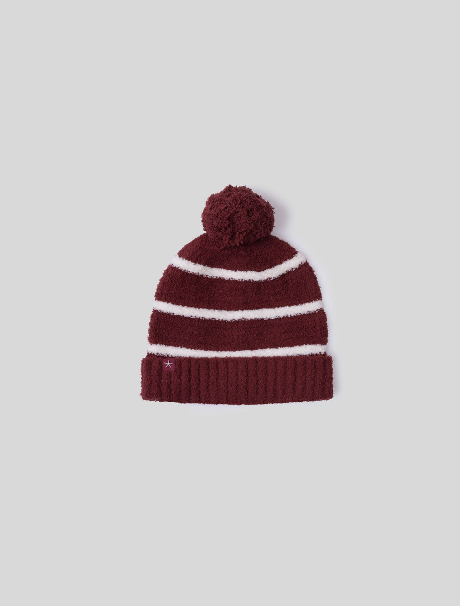 CozyChic® Contrast Grid Beanie