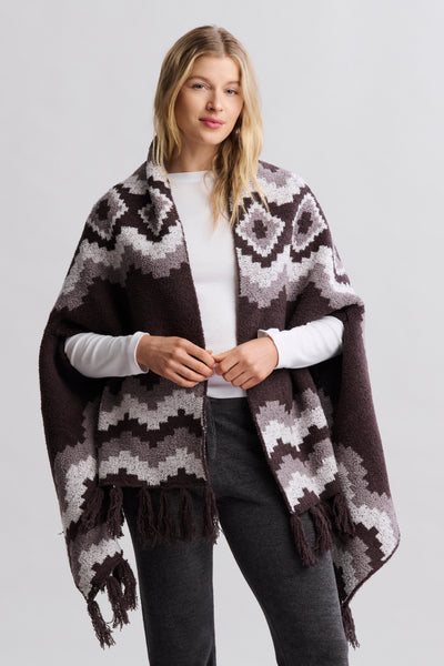 BAREFOOT DREAMS - 値下げ　BAREFOOT DREAMS ネイティブ柄ショール CozyChic® Mosaic Wrap | Barefoot Dreams®