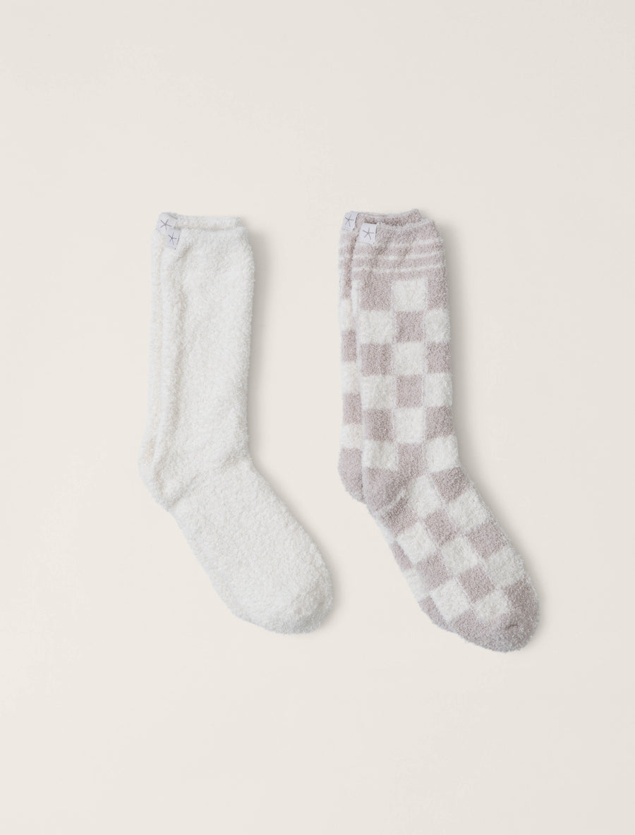 CozyChic® Checks & Stripes Sock Set