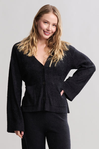 CozyChic Lite® Wide Sleeve Button Front Cardigan | Barefoot Dreams®