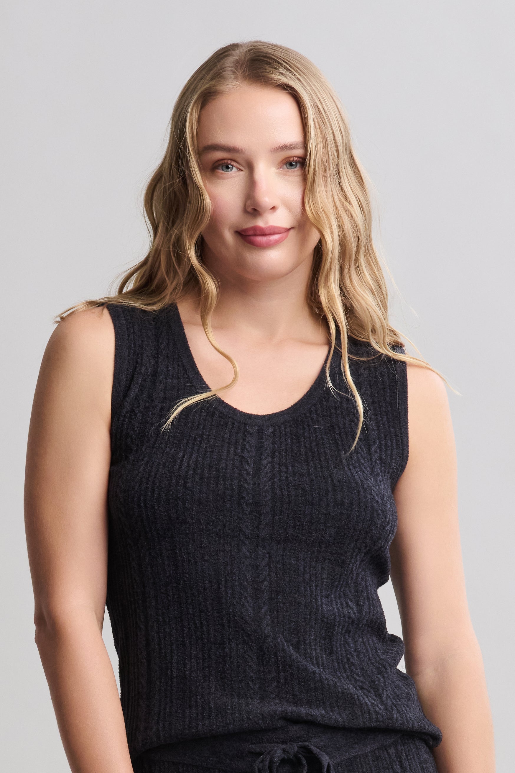 CozyChic Ultra Lite® Cable Knit Tank | Barefoot Dreams®