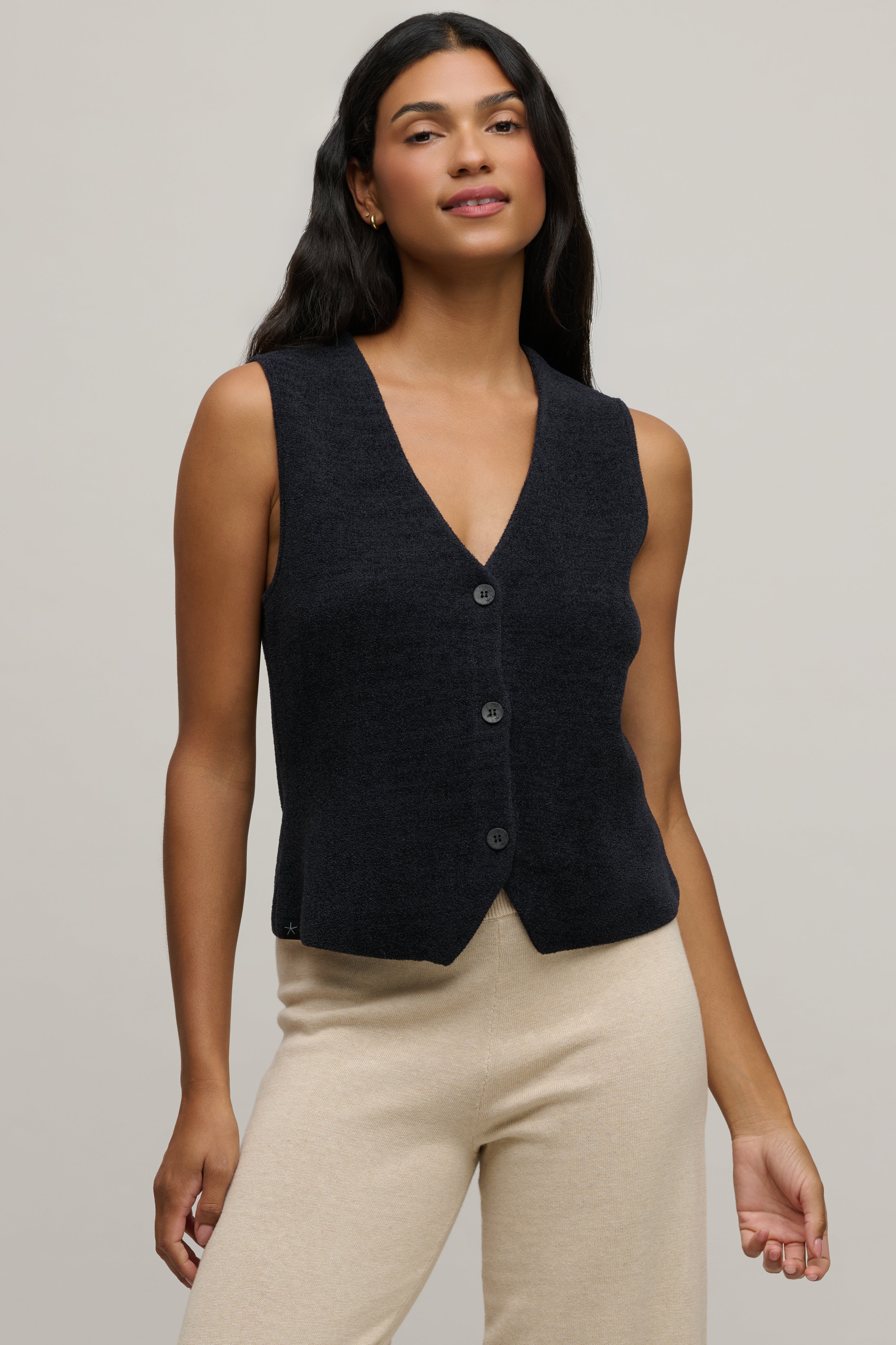 CozyChic Ultra Lite® Button Front Vest | Barefoot Dreams®