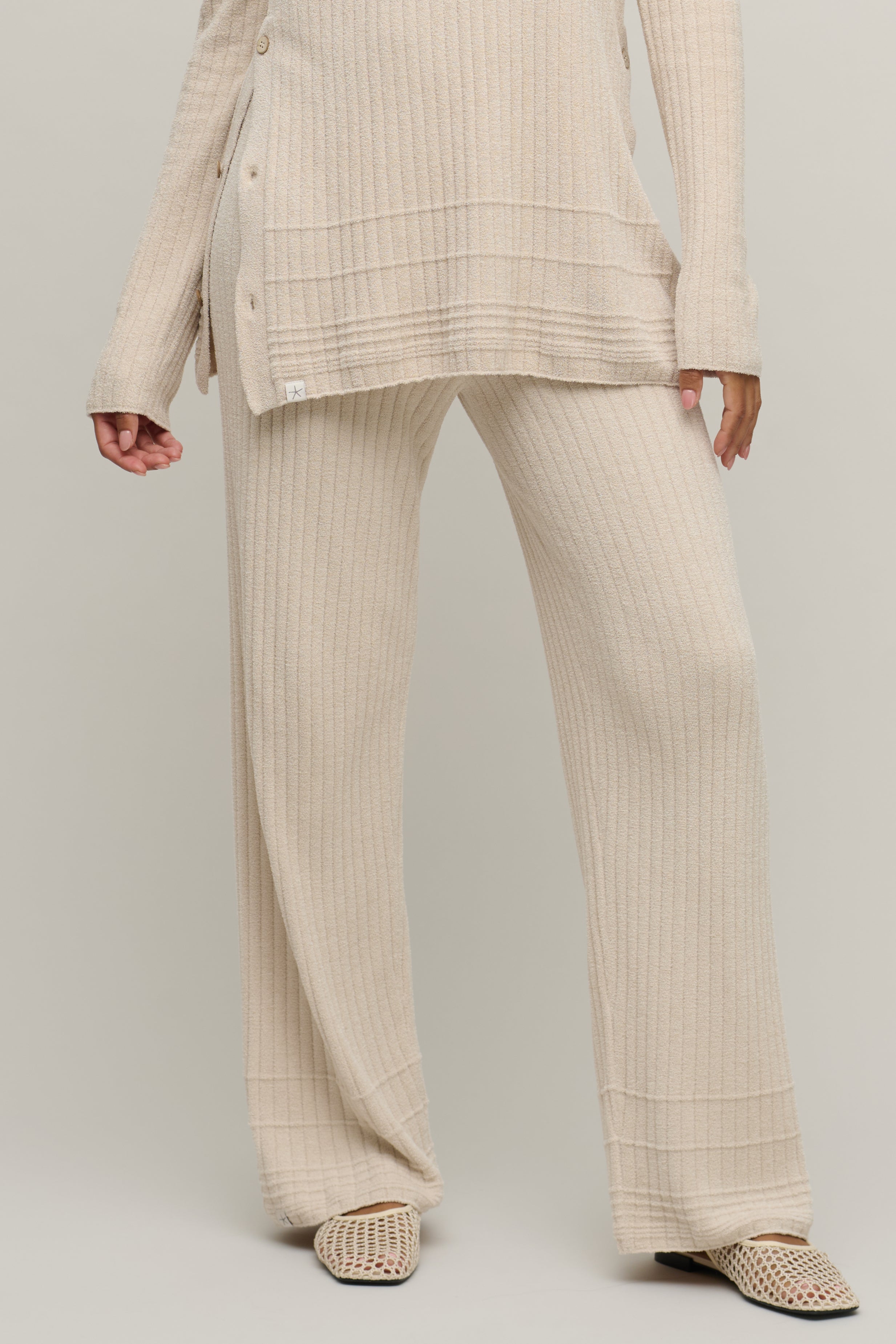 CozyChic Ultra Lite® Textured Hem Rib Pant | Barefoot Dreams®