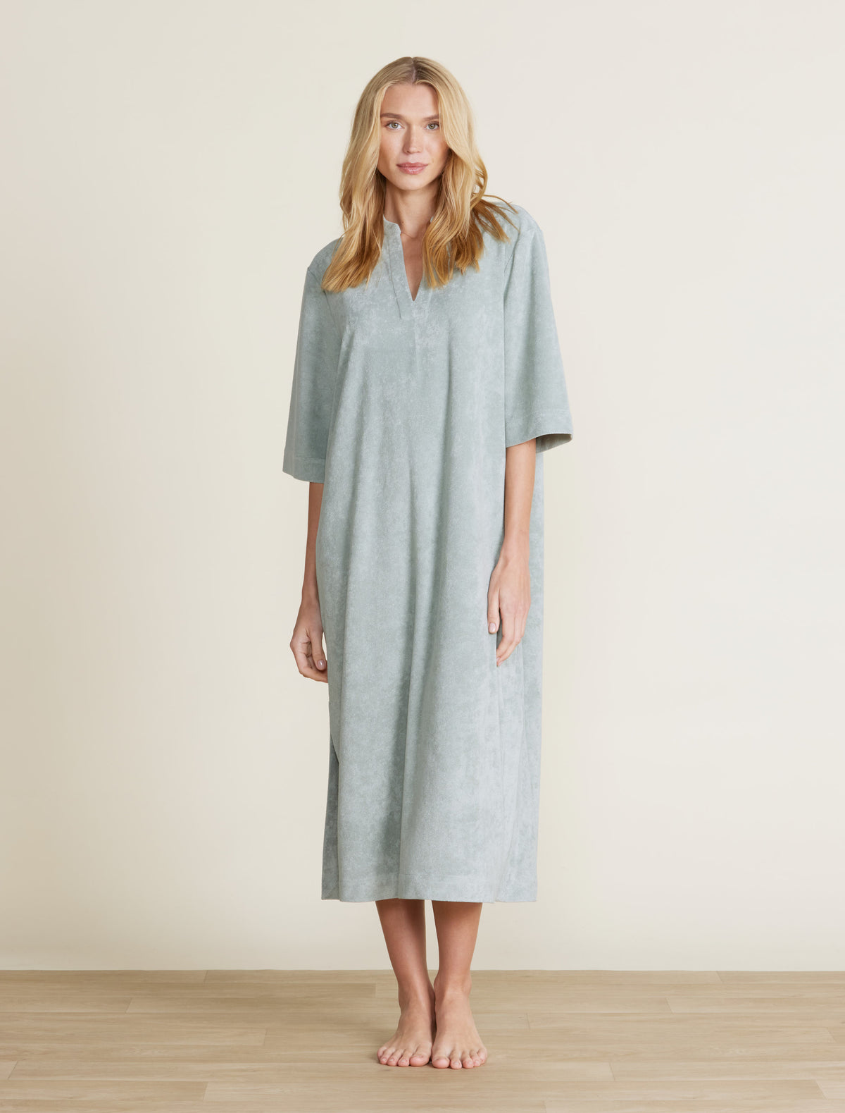 CozyTerry® Placket Caftan | Barefoot Dreams®