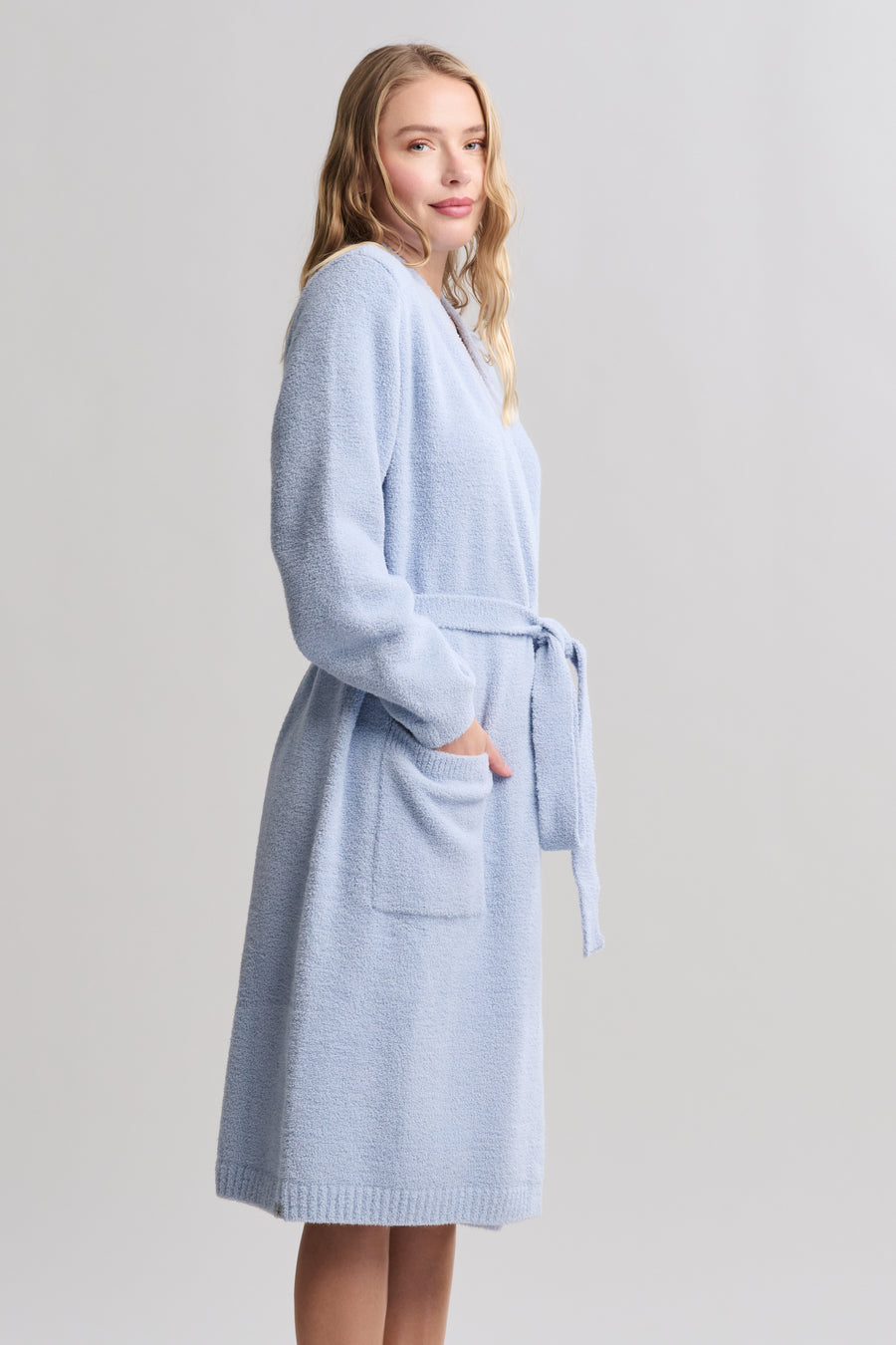CozyChic® Luxe Robe With Rib Detail