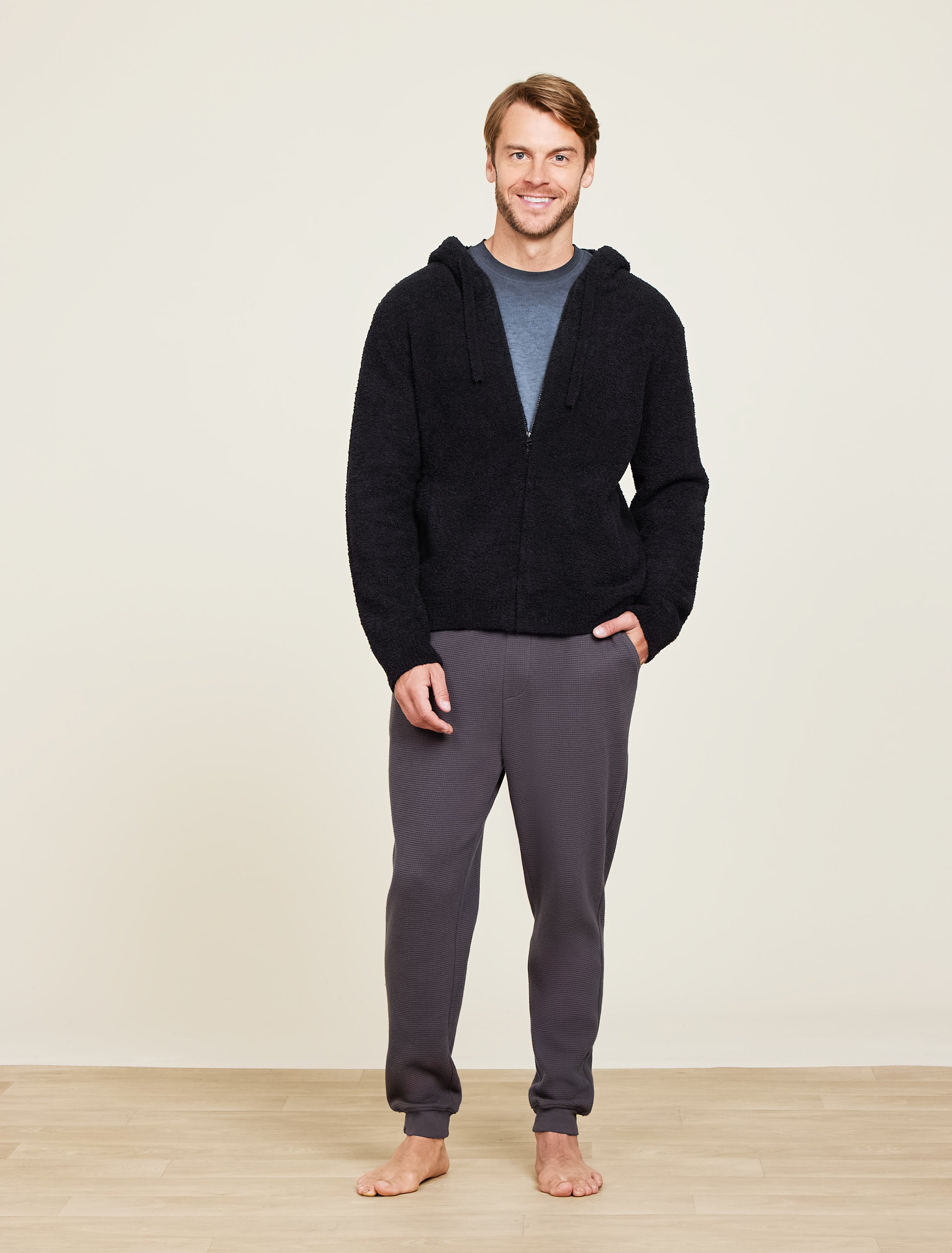 CozyChic® Men's Zip Hoodie | Barefoot Dreams®