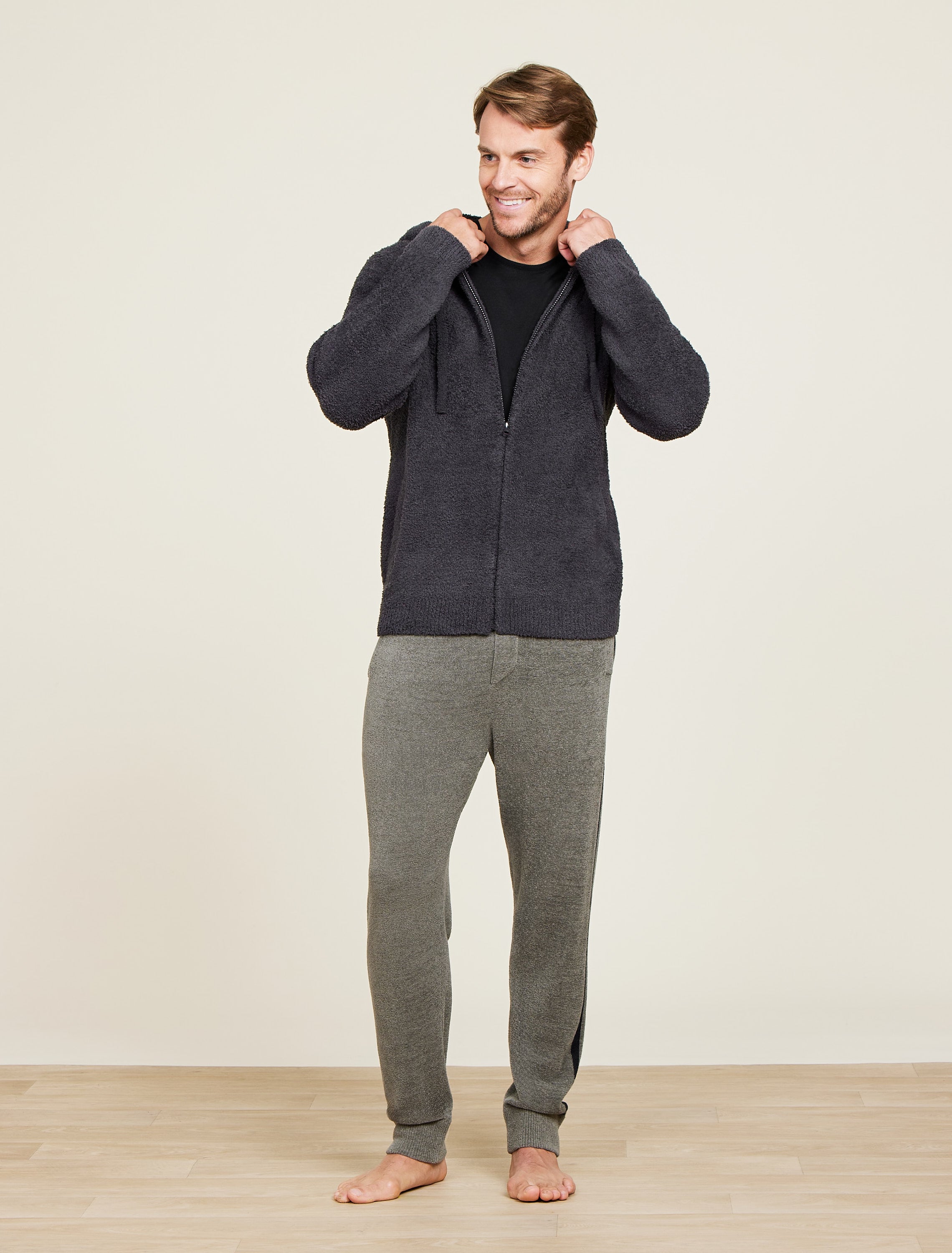 CozyChic® Men's Zip Hoodie | Barefoot Dreams®