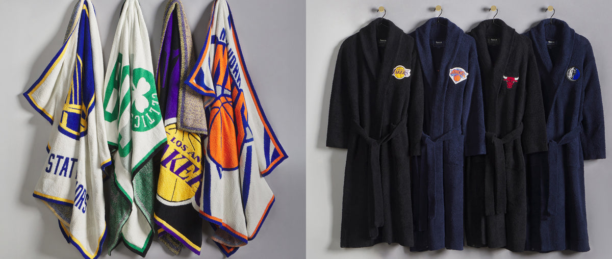 NBA blankets and robes
