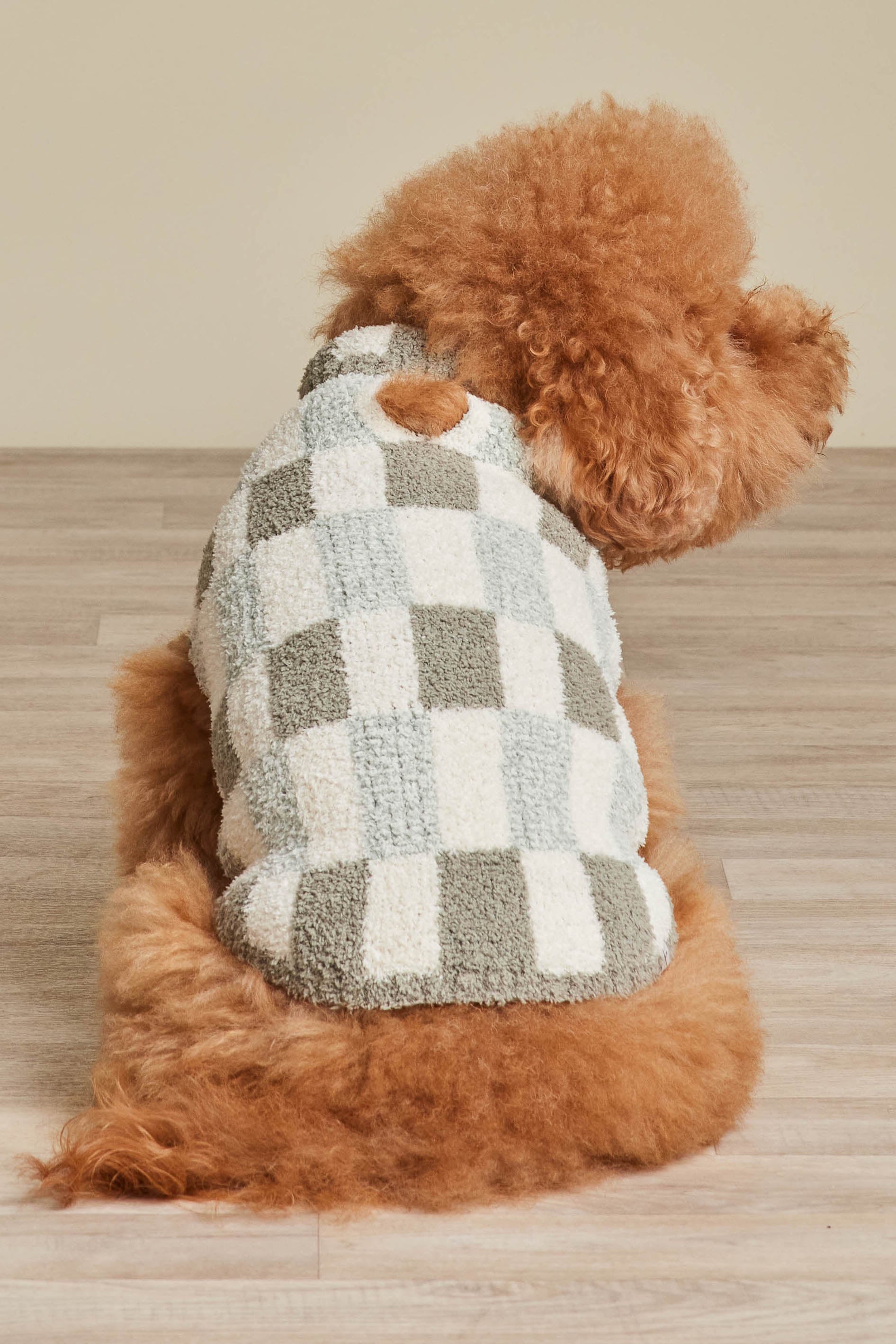 CozyChic® Tile Check Pet Sweater | Barefoot Dreams®