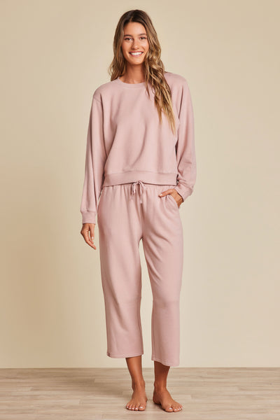 Malibu Collection® Brushed Fleece Pullover | Barefoot Dreams®