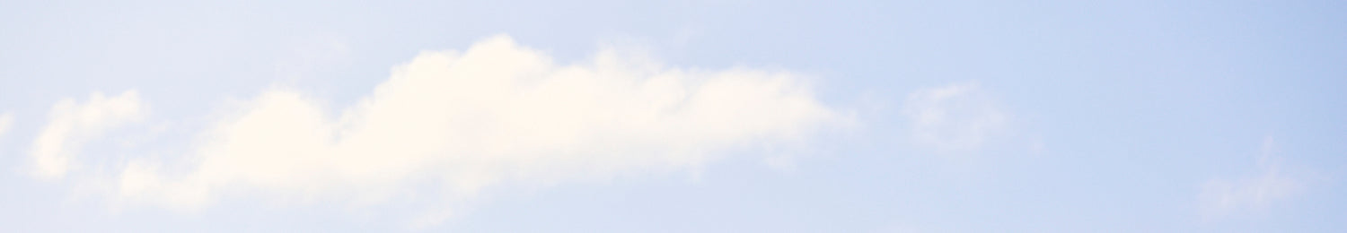 White clouds on a blue sky