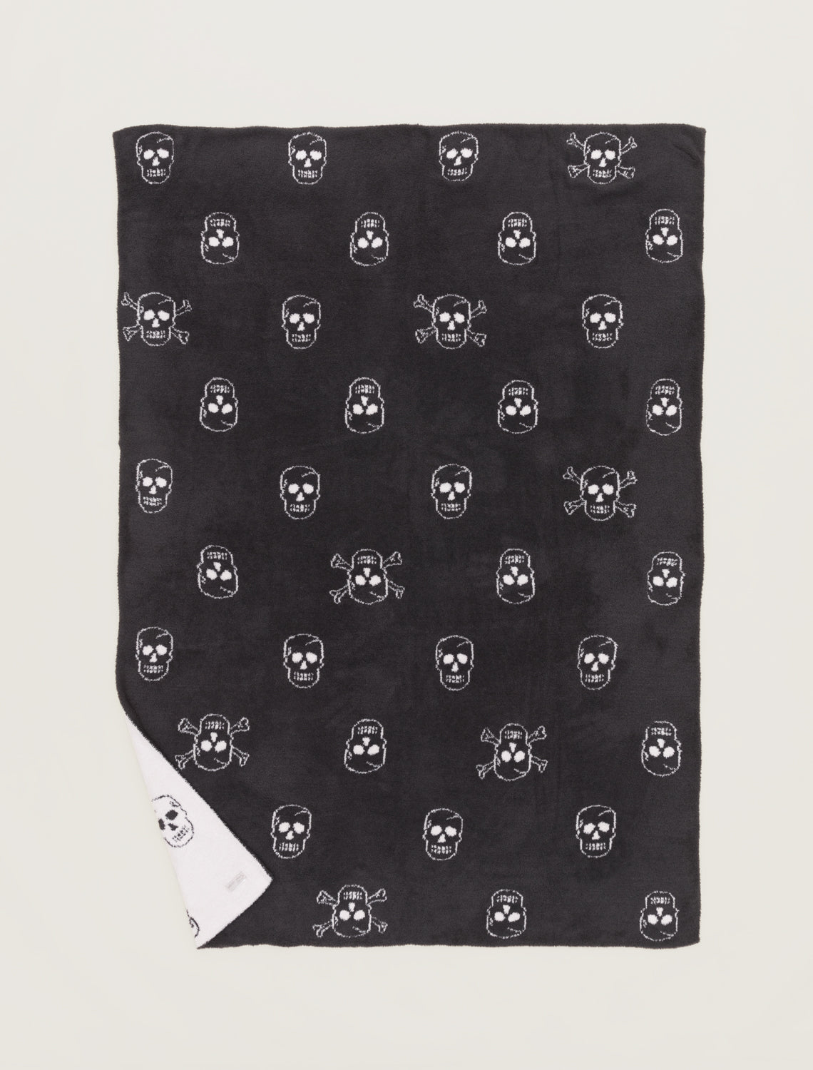 Barefoot Dreams Cozy Chic Skull Throw - Thumbnail 4